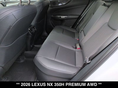 2026 Lexus NX HYBRID NX 350h PREMIUM AWD