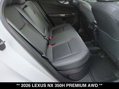 2026 Lexus NX HYBRID NX 350h PREMIUM AWD