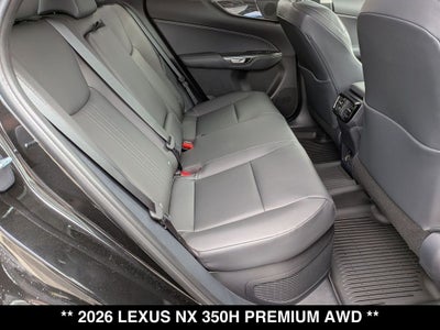 2026 Lexus NX HYBRID NX 350h PREMIUM AWD