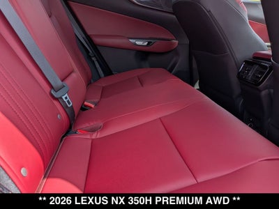 2026 Lexus NX HYBRID NX 350h PREMIUM AWD