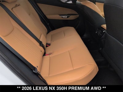 2026 Lexus NX HYBRID NX 350h PREMIUM AWD