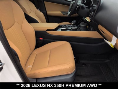 2026 Lexus NX HYBRID NX 350h PREMIUM AWD