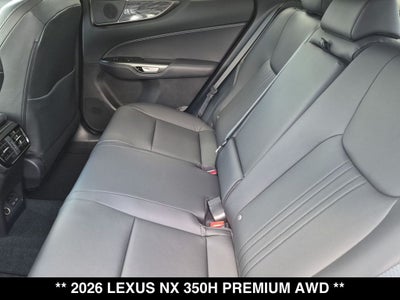 2026 Lexus NX HYBRID NX 350h PREMIUM AWD