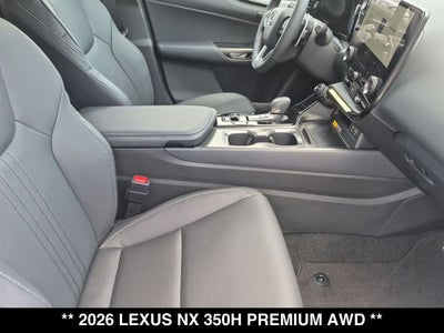 2026 Lexus NX HYBRID NX 350h PREMIUM AWD