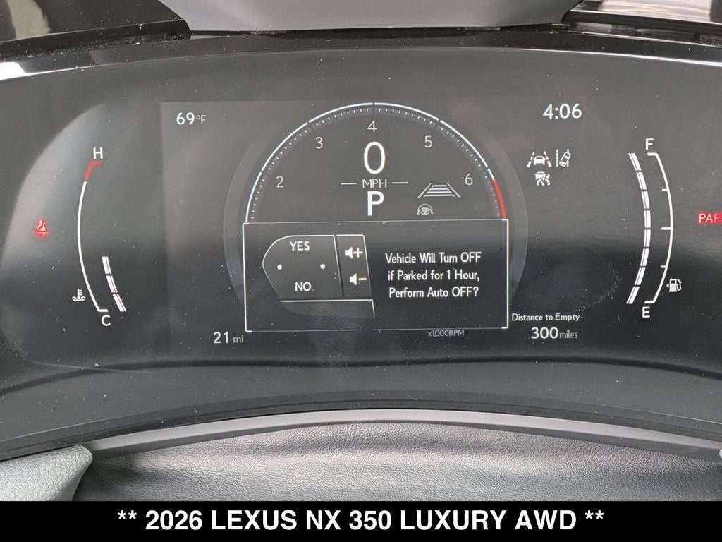 2026 Lexus NX 350 LUXURY AWD