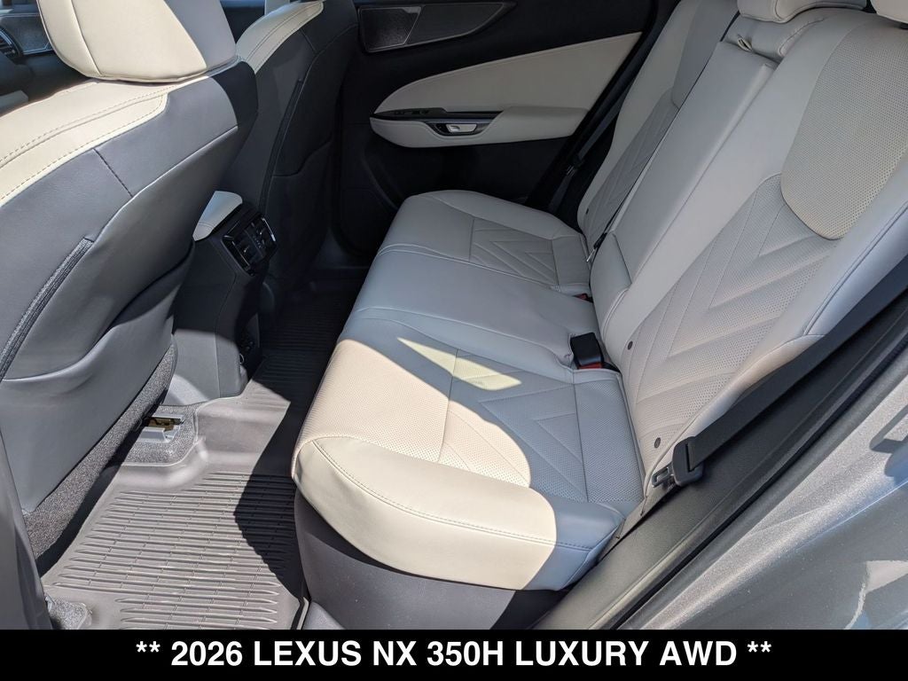 2026 Lexus NX HYBRID NX 350h LUXURY AWD