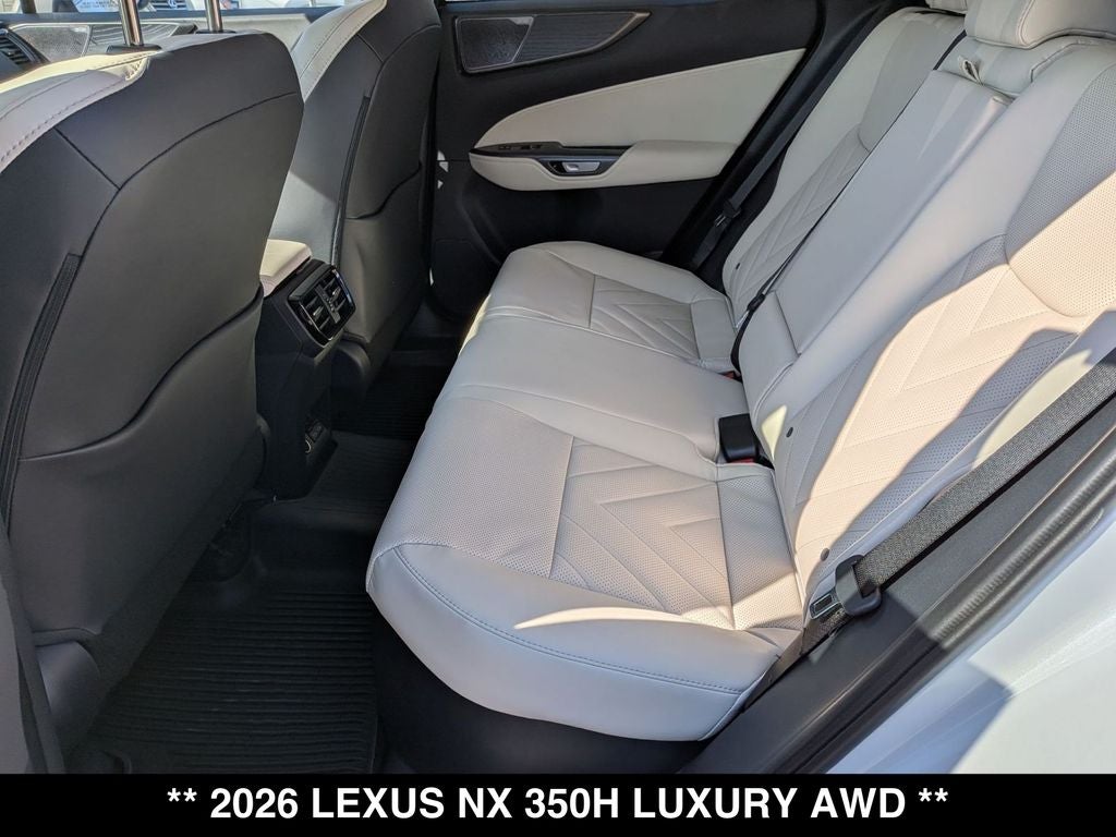 2026 Lexus NX HYBRID NX 350h LUXURY AWD