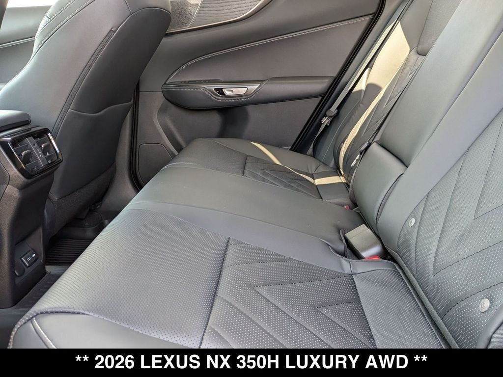2026 Lexus NX HYBRID NX 350h LUXURY AWD