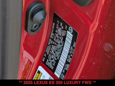 2025 Lexus ES 350 LUXURY