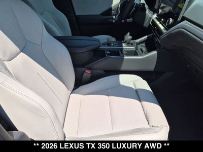 2026 Lexus TX 350 LUXURY AWD