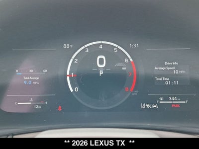 2026 Lexus TX 350 F SPORT HANDLING AWD