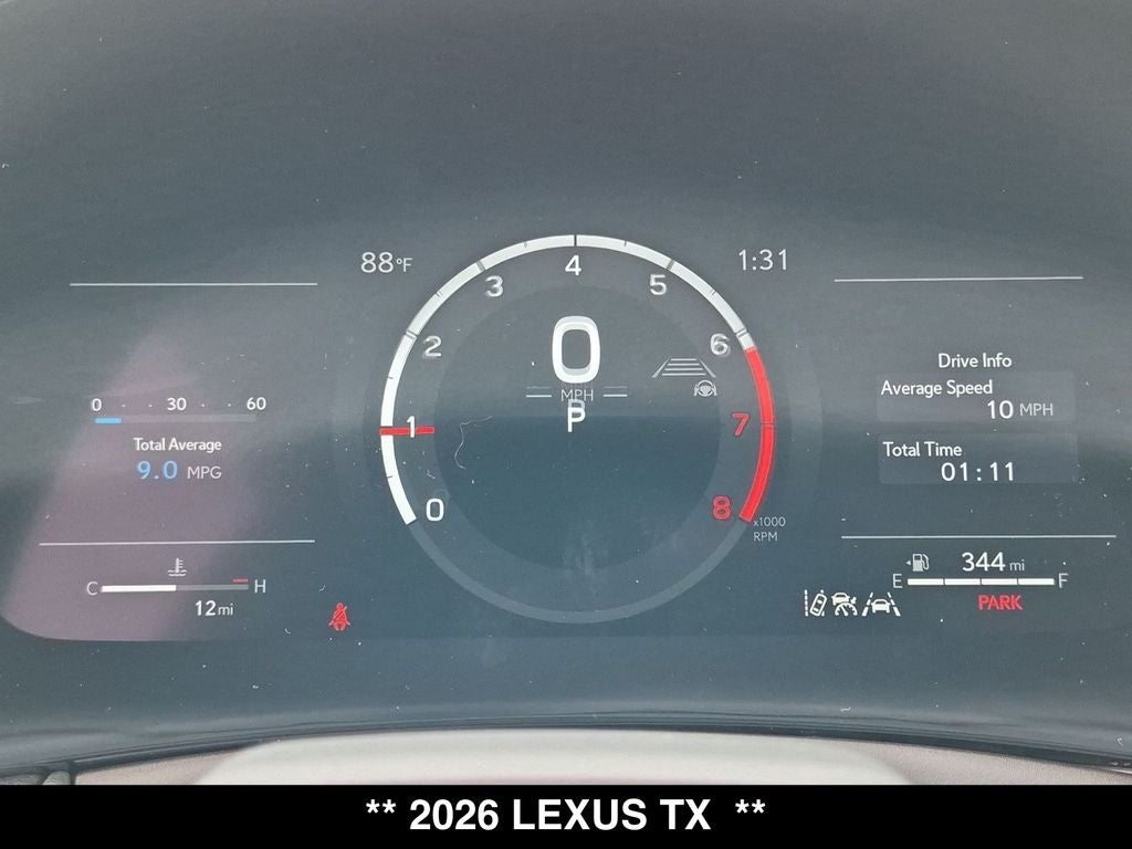 2026 Lexus TX 350 F SPORT HANDLING AWD