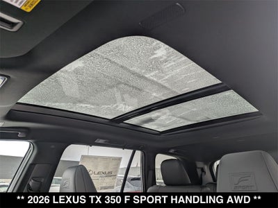 2026 Lexus TX 350 F SPORT HANDLING AWD