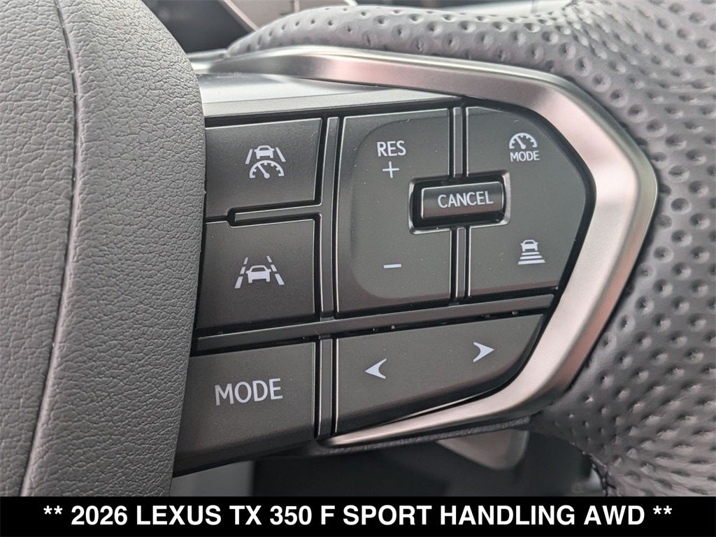2026 Lexus TX 350 F SPORT HANDLING AWD