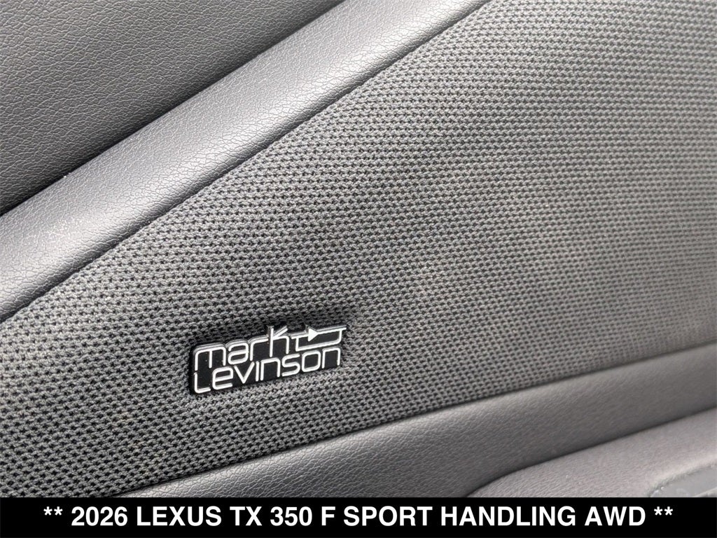 2026 Lexus TX 350 F SPORT HANDLING AWD