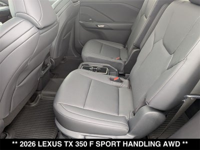 2026 Lexus TX 350 F SPORT HANDLING AWD