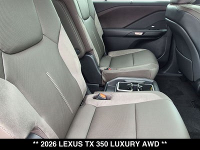 2026 Lexus TX 350 LUXURY AWD