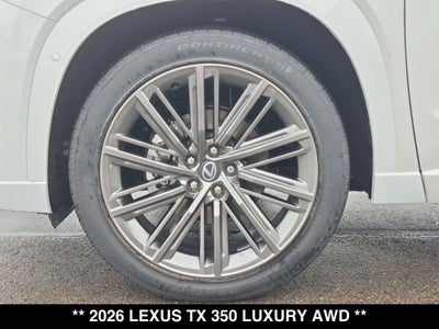 2026 Lexus TX 350 LUXURY AWD