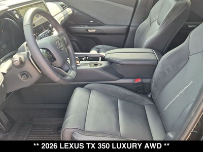 2026 Lexus TX 350 LUXURY AWD