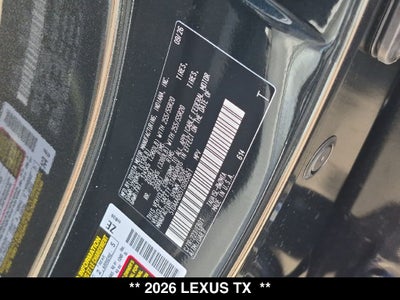 2026 Lexus TX 350 PREMIUM AWD