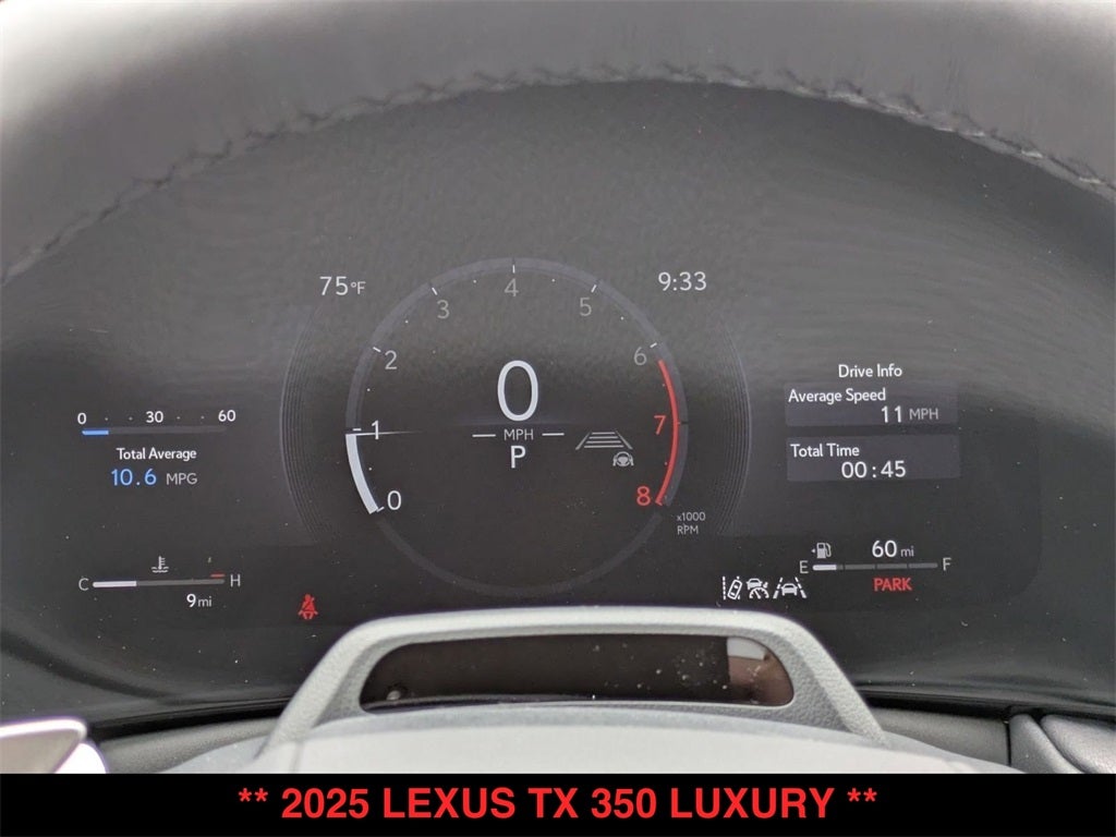2025 Lexus TX 350 LUXURY AWD