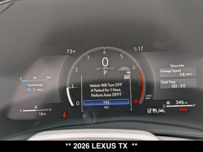 2026 Lexus TX 350 PREMIUM AWD