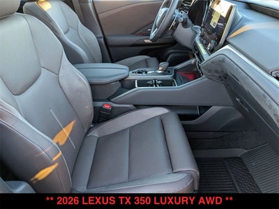 2026 Lexus TX 350 LUXURY AWD