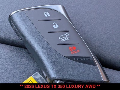 2026 Lexus TX 350 LUXURY AWD