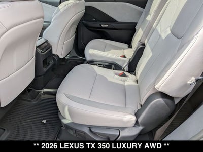 2026 Lexus TX 350 LUXURY AWD