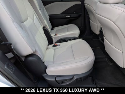 2026 Lexus TX 350 LUXURY AWD