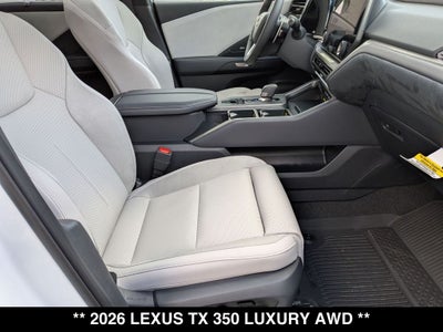 2026 Lexus TX 350 LUXURY AWD