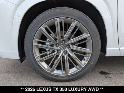 2026 Lexus TX 350 LUXURY AWD