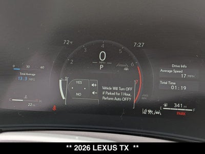 2026 Lexus TX 350 LUXURY AWD