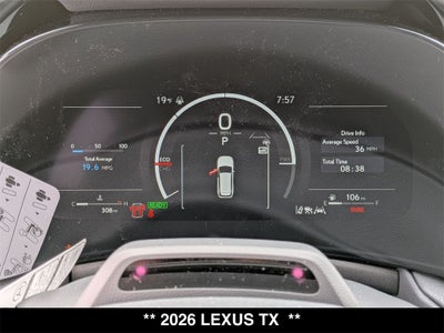 2026 Lexus TX HYBRID TX 500h F SPORT PERFORMANCE PREMIUM AWD