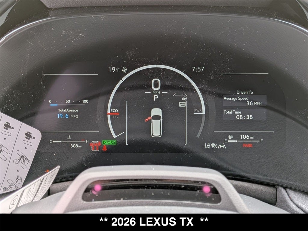 2026 Lexus TX HYBRID TX 500h F SPORT PERFORMANCE PREMIUM AWD