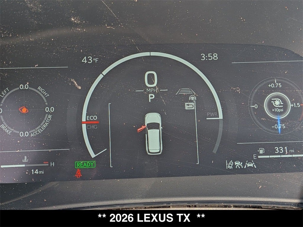 2026 Lexus TX HYBRID TX 500h F SPORT PERFORMANCE PREMIUM AWD