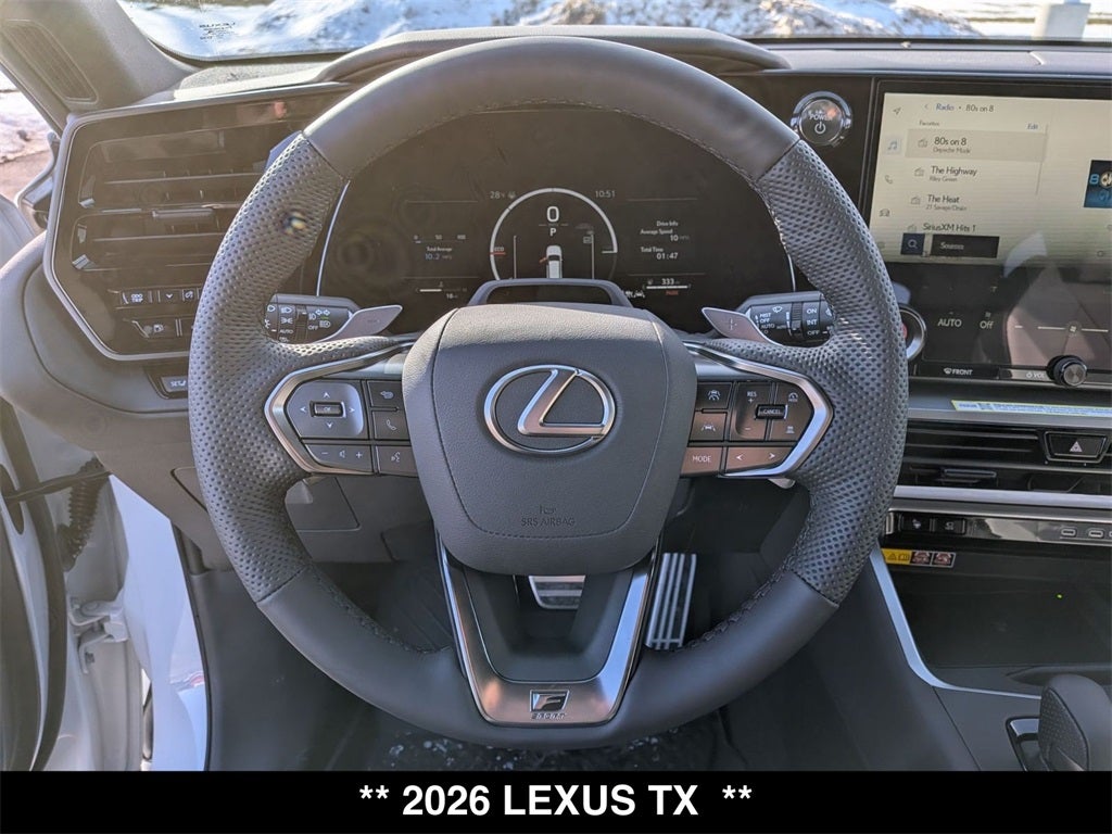 2026 Lexus TX HYBRID TX 500h F SPORT PERFORMANCE PREMIUM AWD