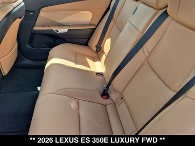 2026 Lexus ESe ES 350e LUXURY