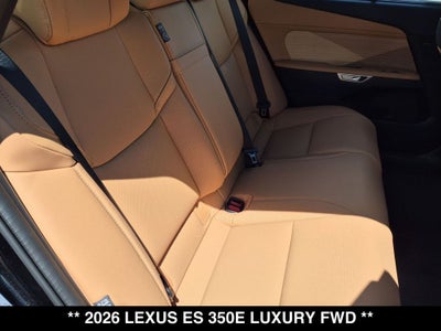 2026 Lexus ESe ES 350e LUXURY