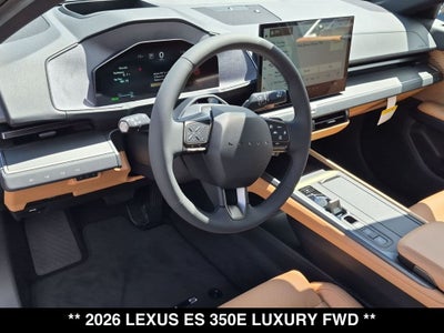 2026 Lexus ESe ES 350e LUXURY