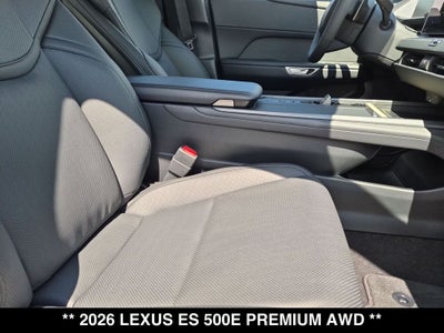 2026 Lexus ESe ES 500e PREMIUM AWD