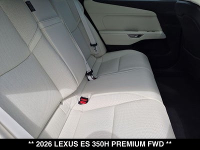 2026 Lexus ES HYBRID ES 350h PREMIUM