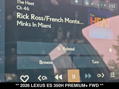 2026 Lexus ES HYBRID ES 350h PREMIUM+
