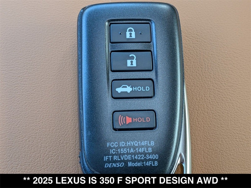 2025 Lexus IS 350 F SPORT DESIGN AWD