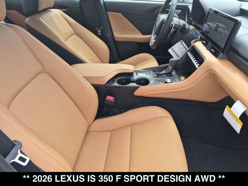2026 Lexus IS 350 F SPORT DESIGN AWD