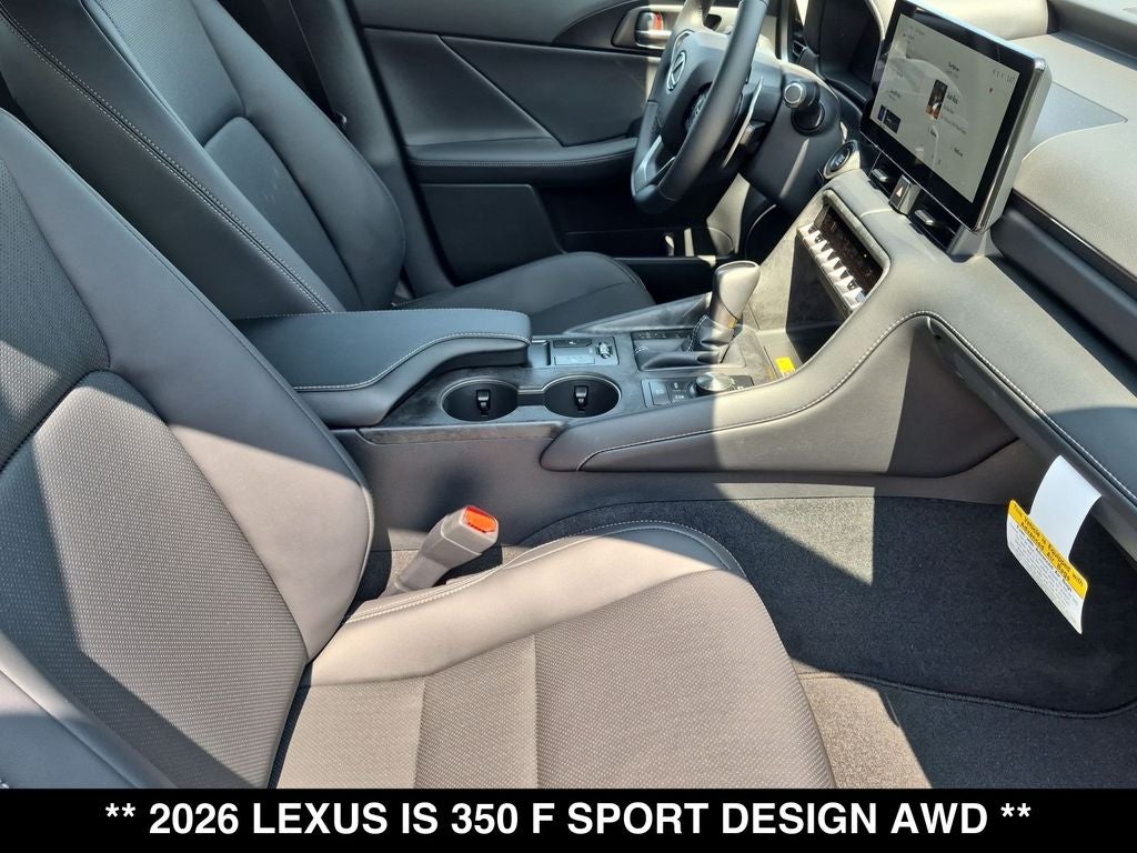 2026 Lexus IS 350 F SPORT DESIGN AWD