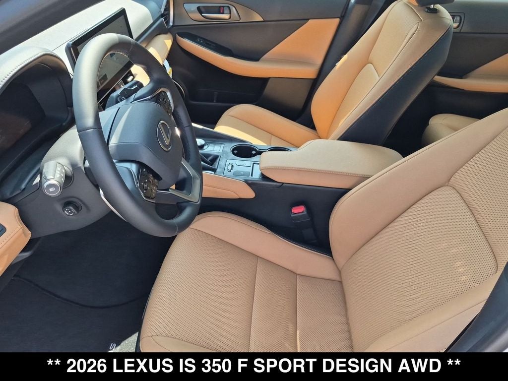 2026 Lexus IS 350 F SPORT DESIGN AWD