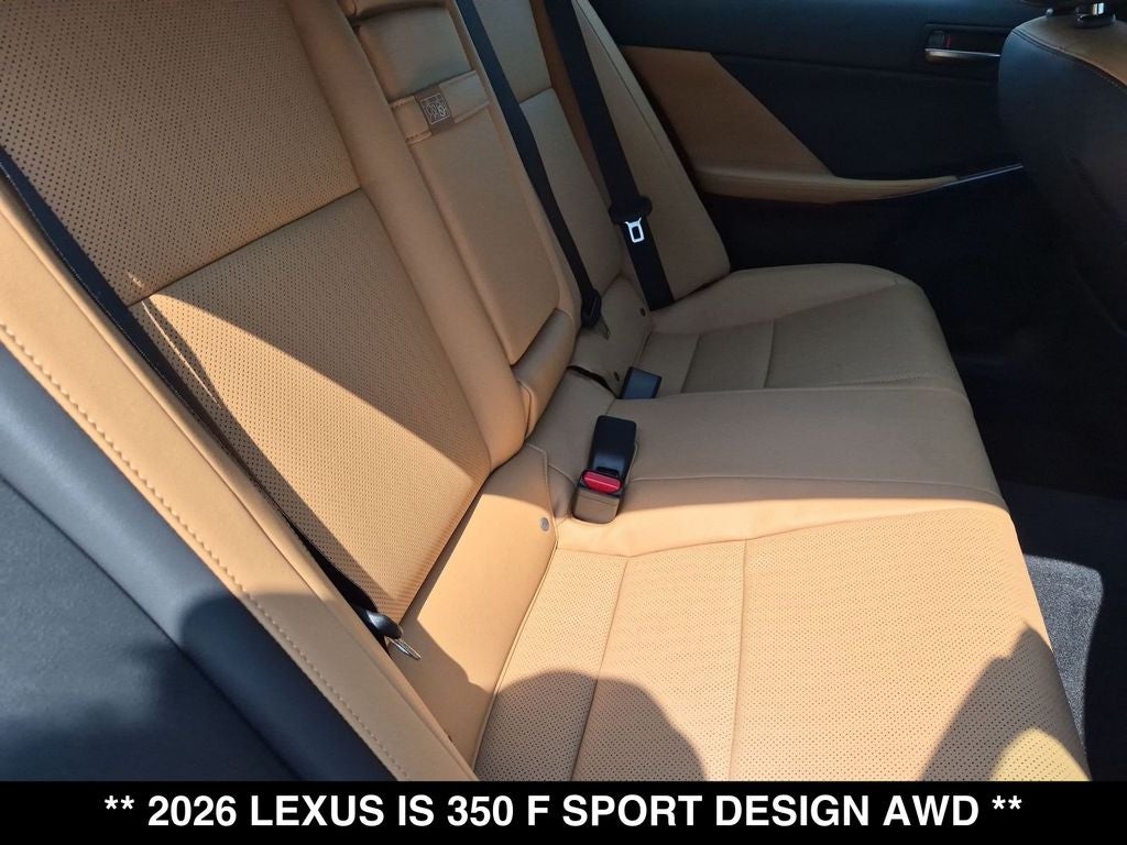 2026 Lexus IS 350 F SPORT DESIGN AWD