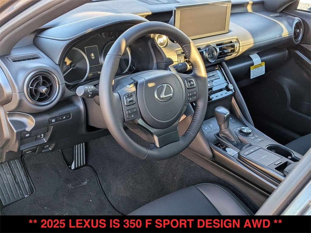 2025 Lexus IS 350 F SPORT DESIGN AWD