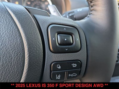 2025 Lexus IS 350 F SPORT DESIGN AWD